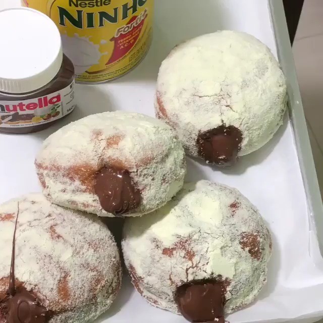 Easy Baked Powdered Milk Donuts