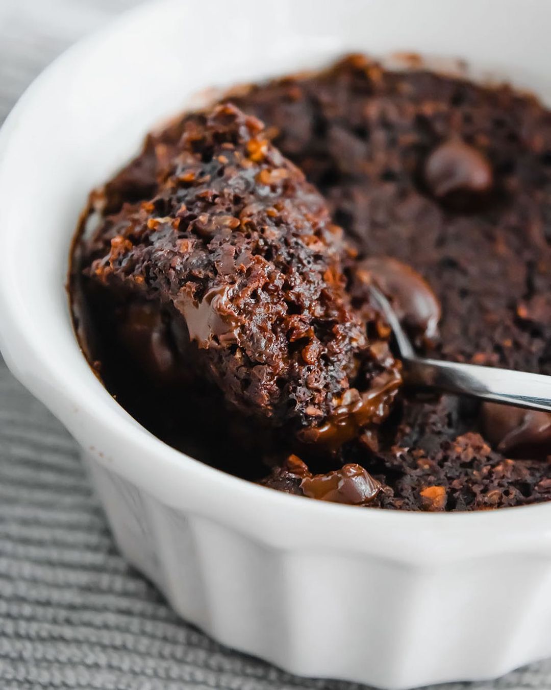 Easy Vegan Double Chocolate Mug Cake