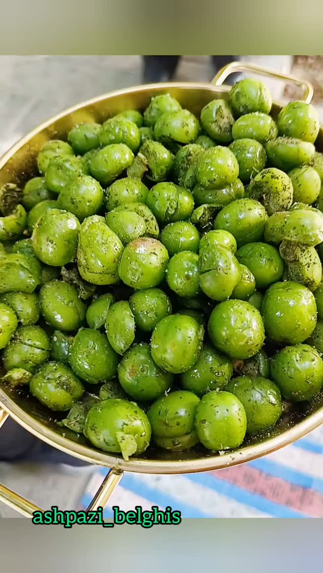 Persian Green Plum Marinade