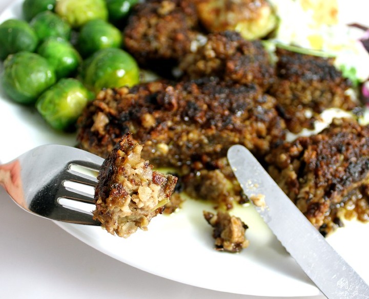 Hearty Lentil and Nut Roast