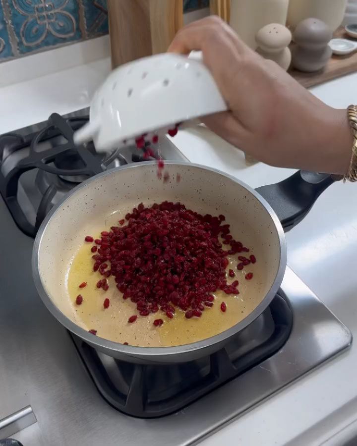 Persian Barberry Rice with Chicken