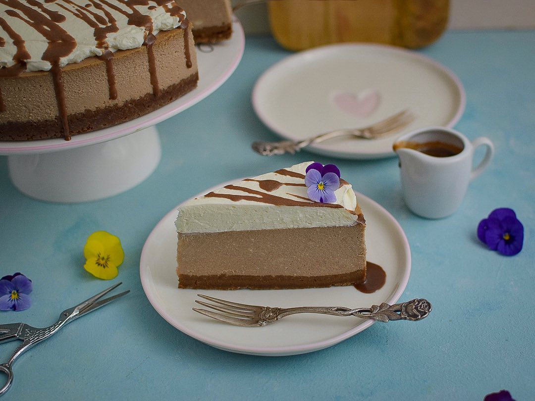 Water Bath Chocolate Cheesecake