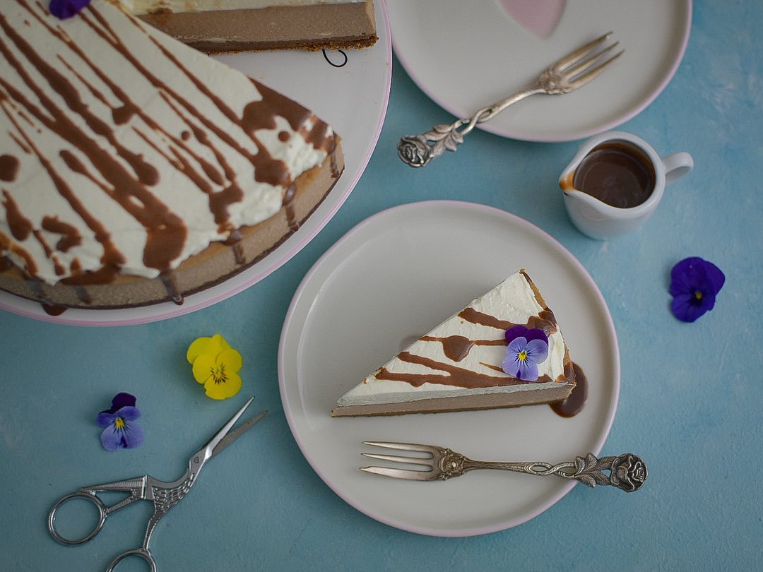 Water Bath Chocolate Cheesecake