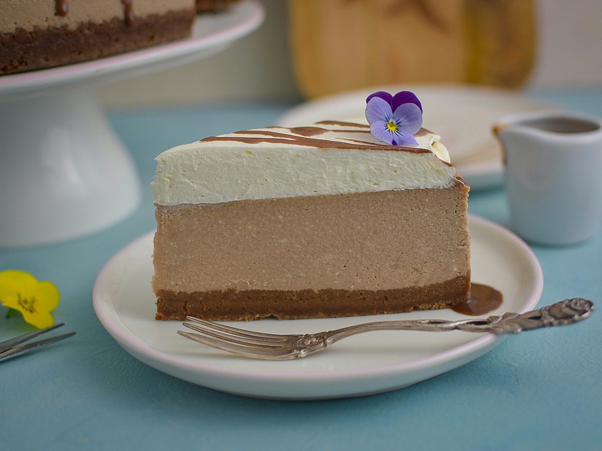 Water Bath Chocolate Cheesecake