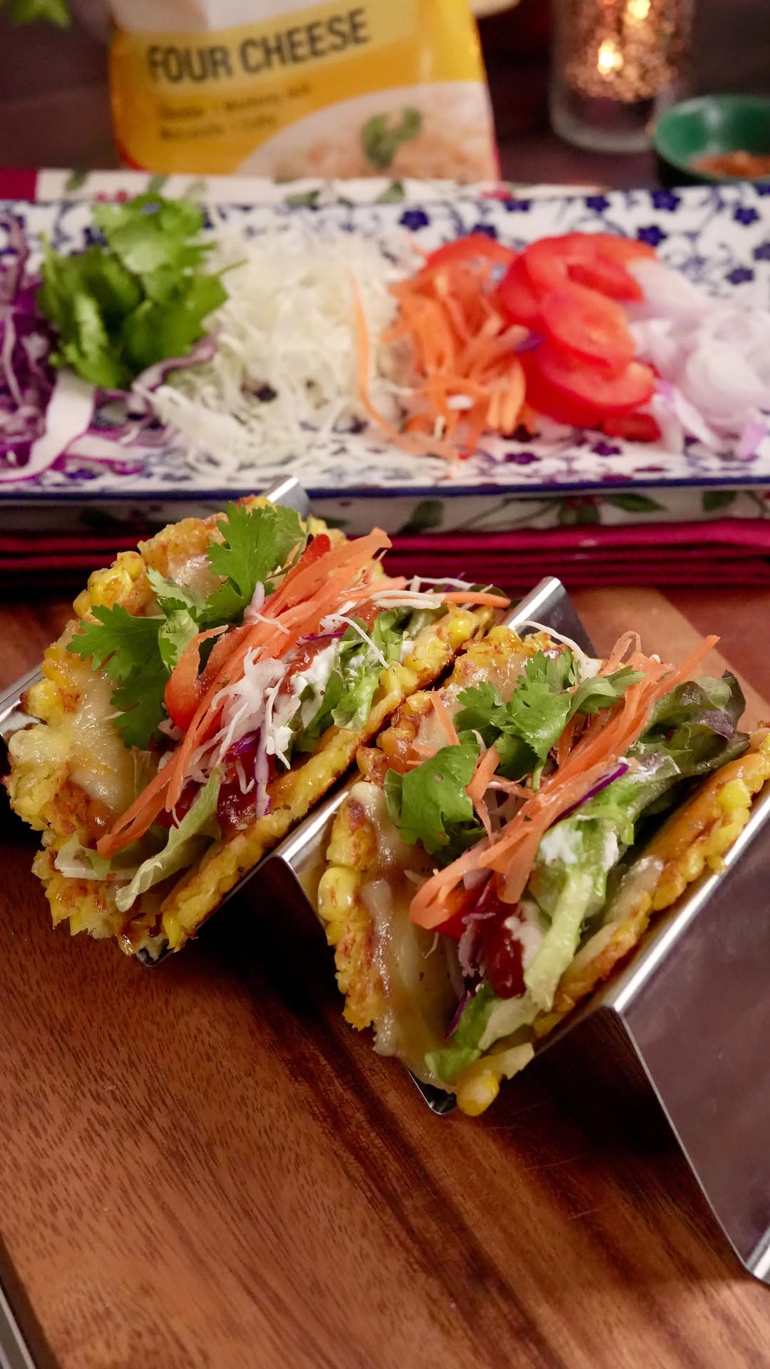 Corn Cheese Soft Tacos
