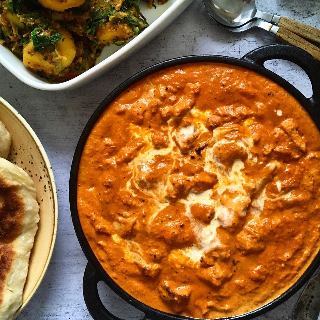 Classic Indian Butter Chicken Dish