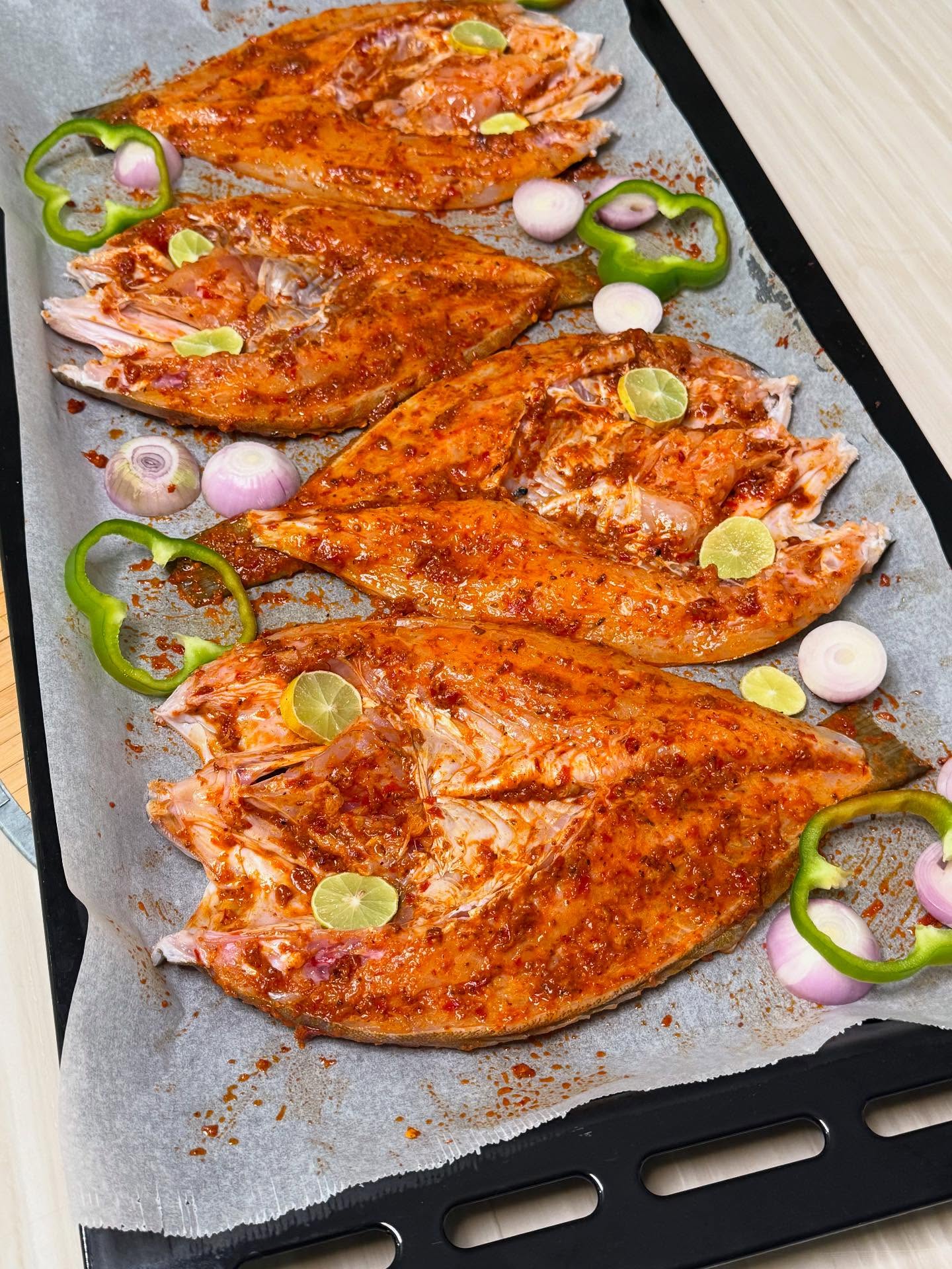 Simple Oven-Baked Marinated Fish