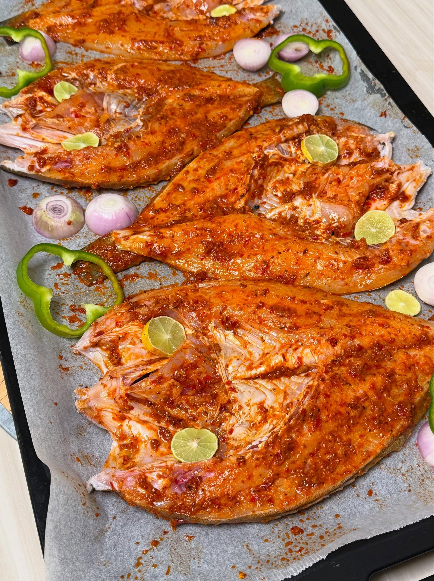 Simple Oven-Baked Marinated Fish