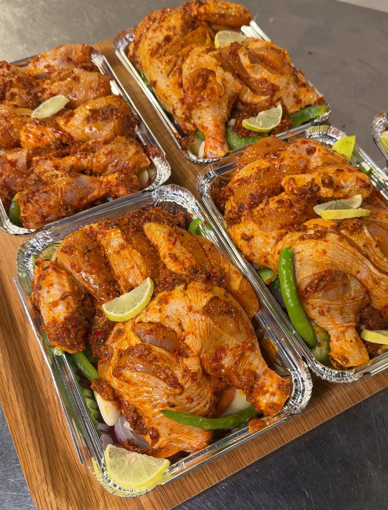 Marinated Chicken Buried in Coals