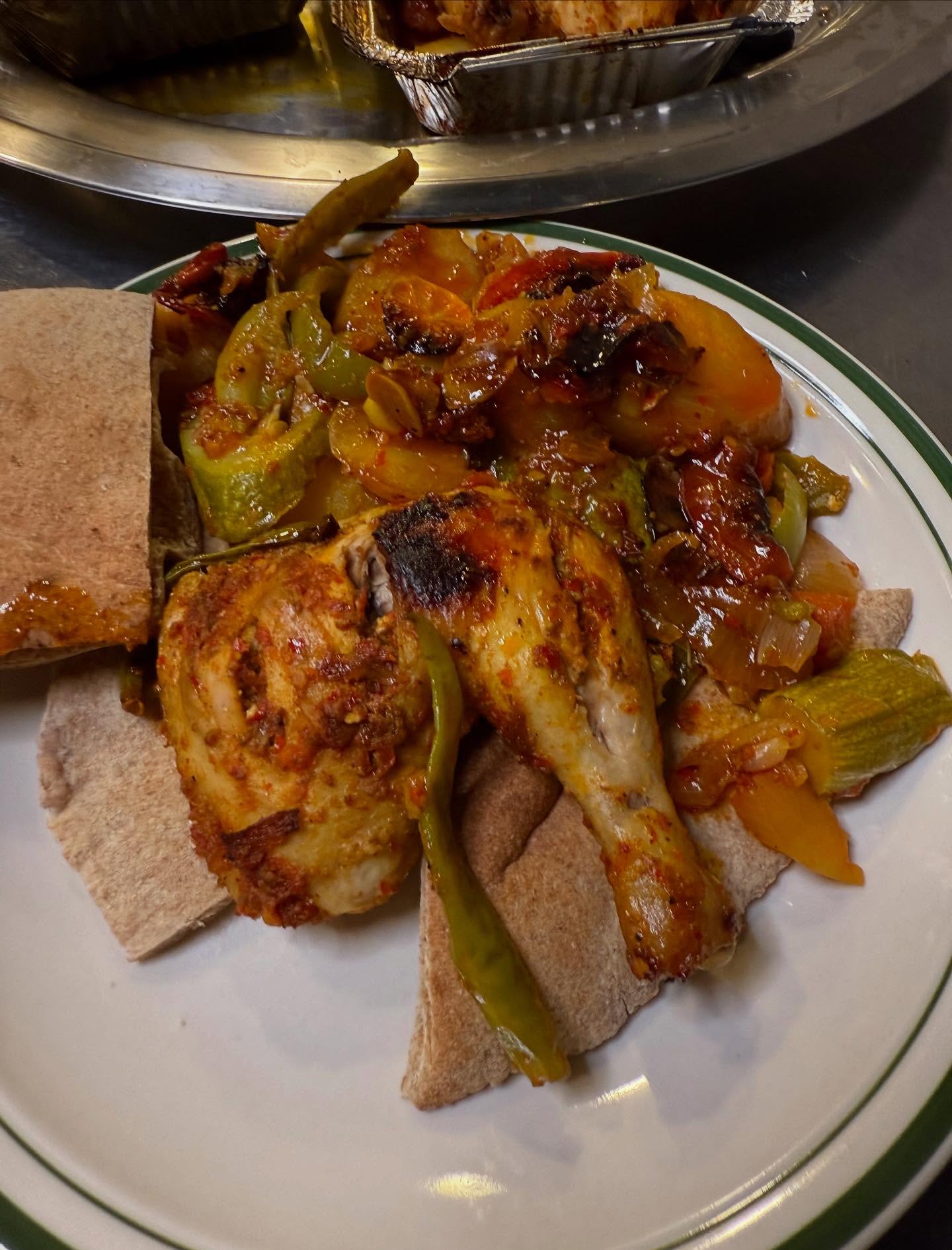 Marinated Chicken Buried in Coals