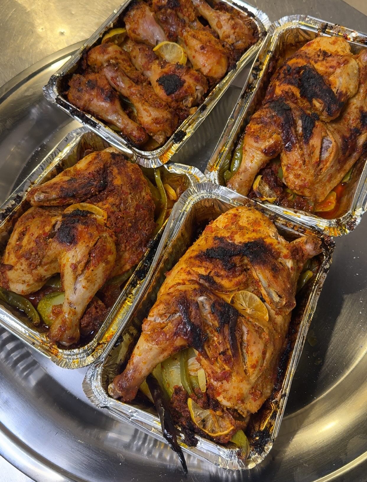 Marinated Chicken Buried in Coals