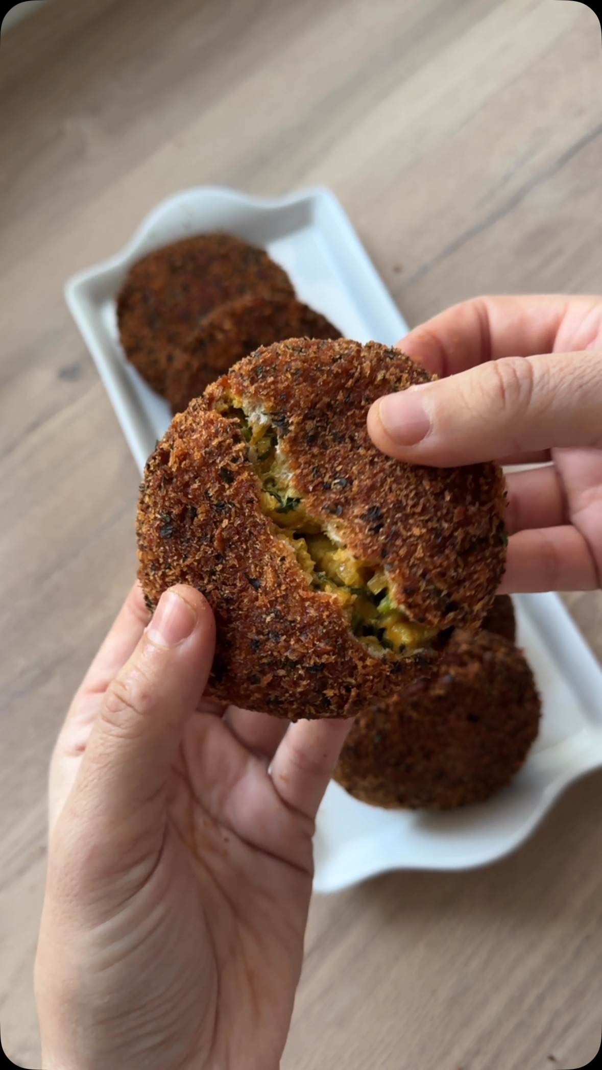 Chicken Curry Stuffed Breaded Buns