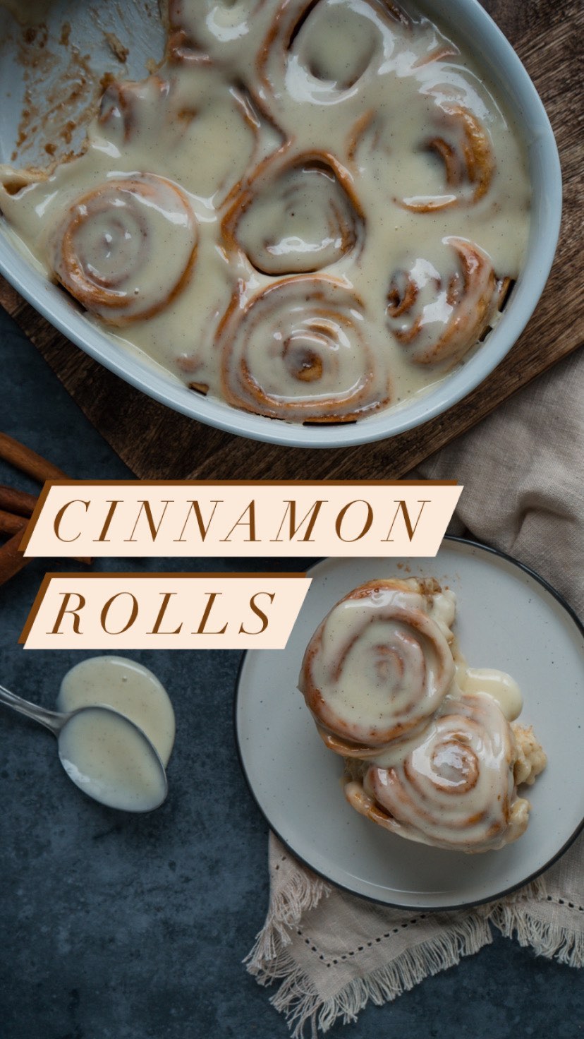 Cinnamon Rolls with Cream Cheese Frosting
