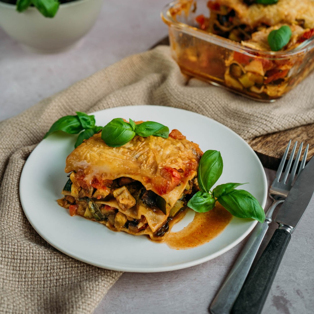 Homemade Vegan Vegetable Lasagna
