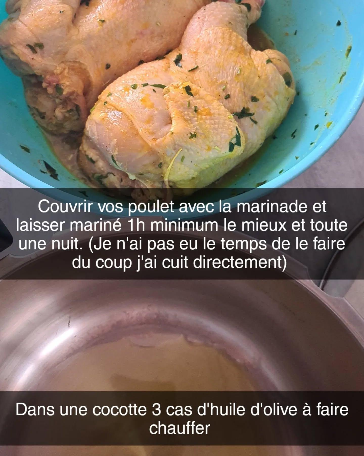 Moroccan Chicken with Green Olives