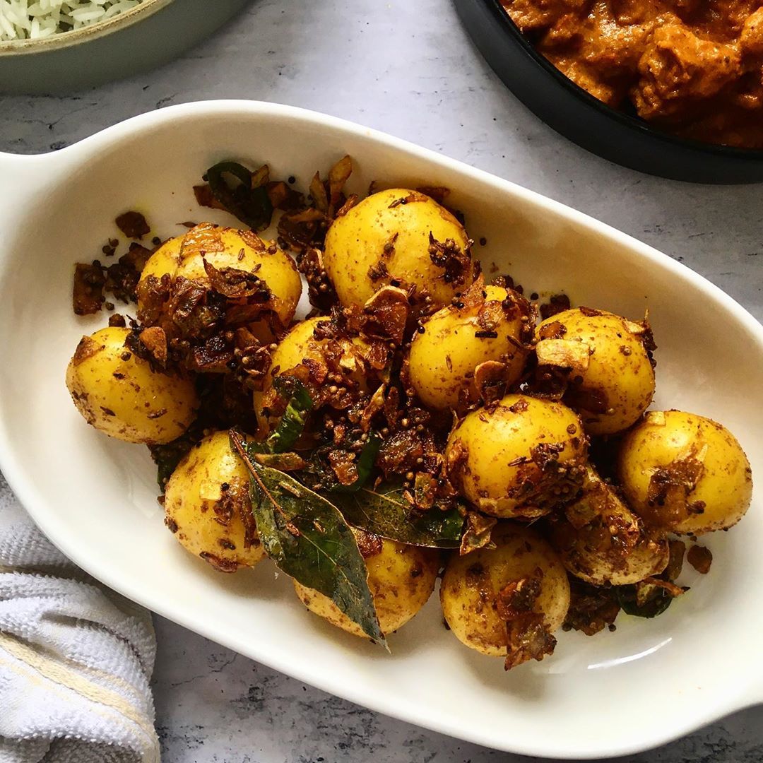 Bombay Potatoes Indian Spice Dish
