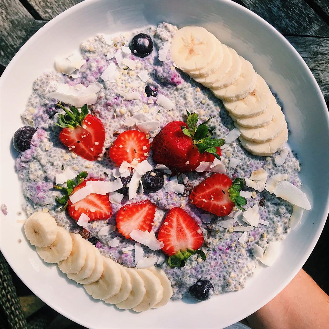 Creamy Overnight Oats and Chia Seed Pudding