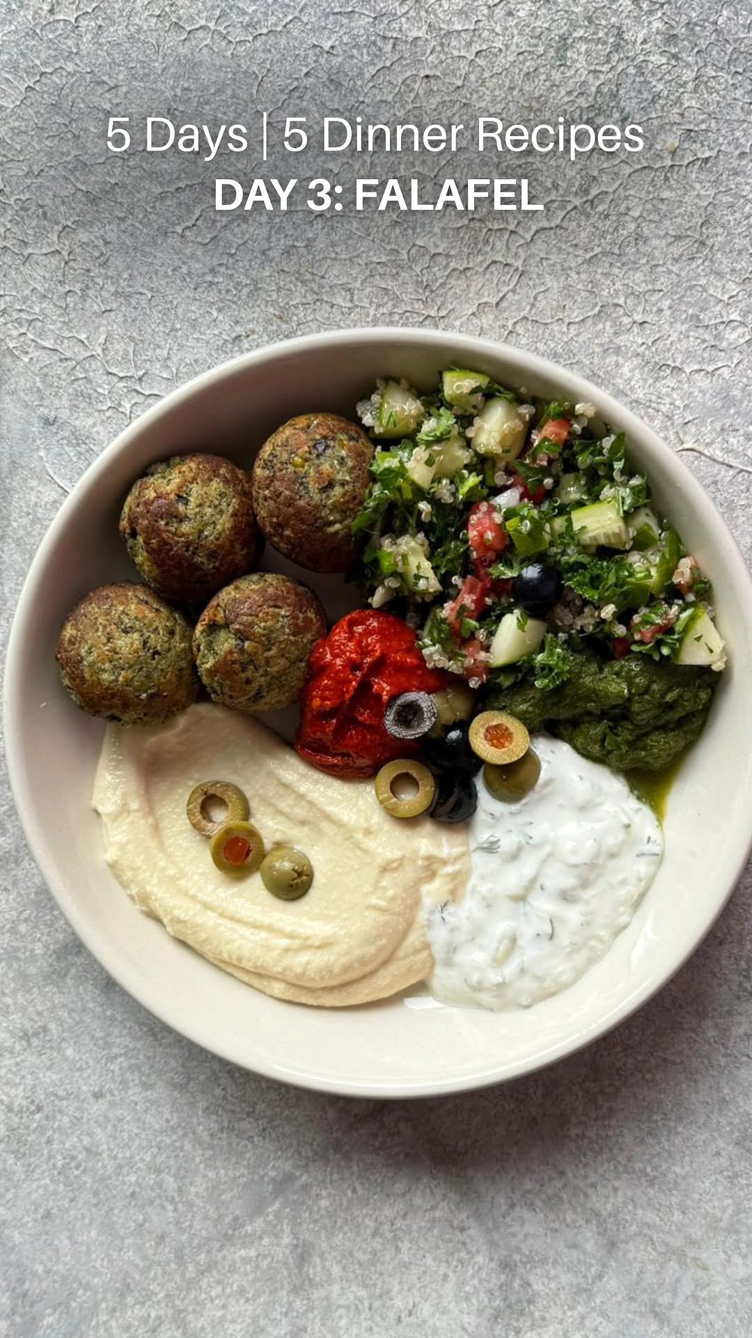 Green Chana Falafel Bowl