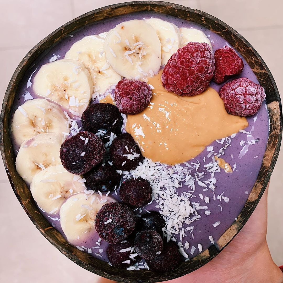 Birthday Cake Protein Smoothie Bowl