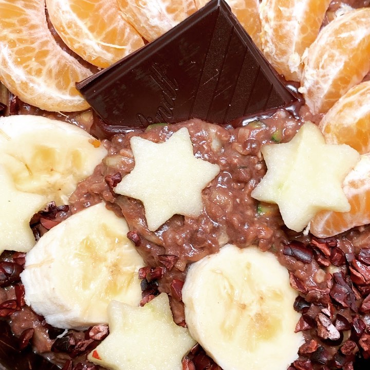 Chocolate Orange Protein Porridge