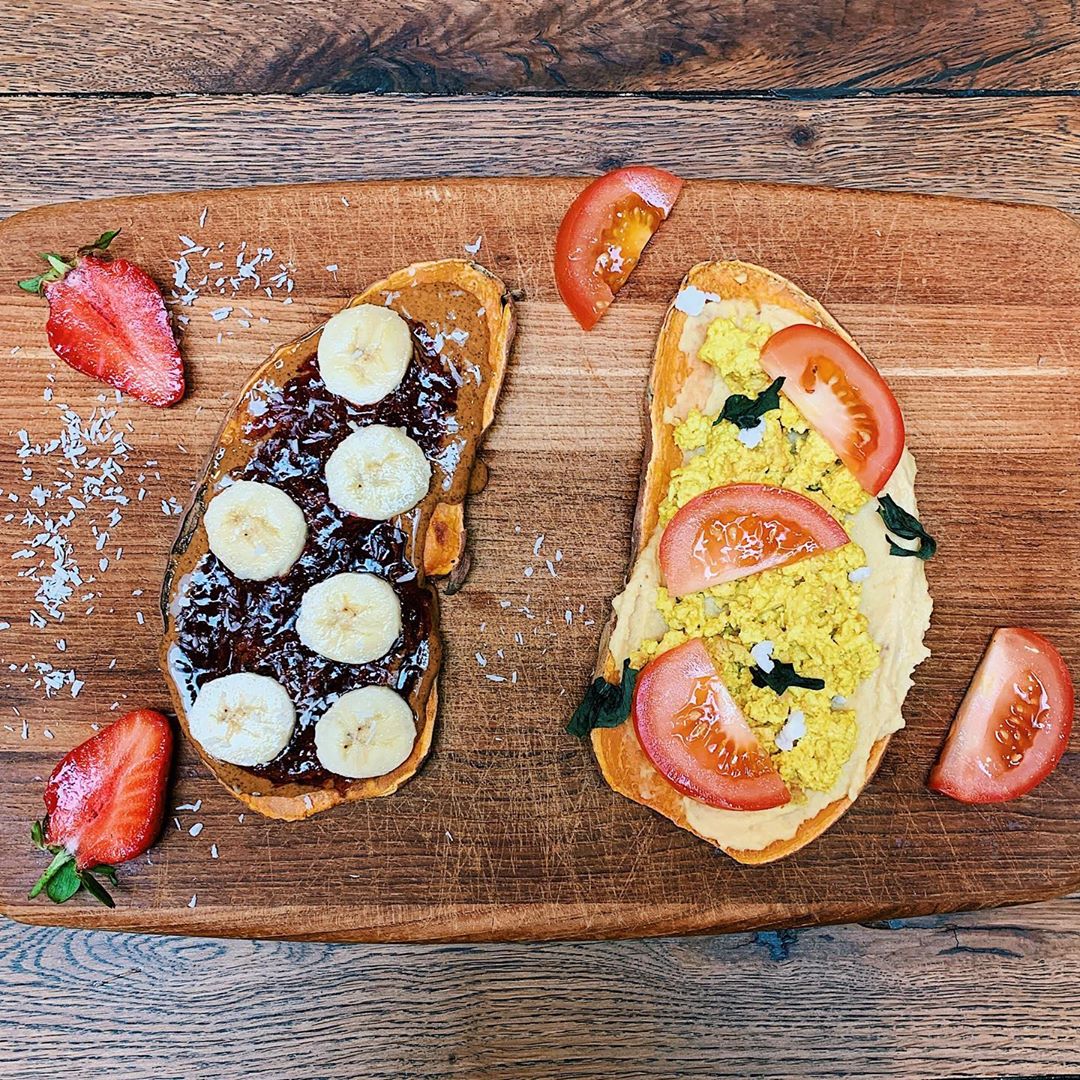 Sweet Potato Toasts