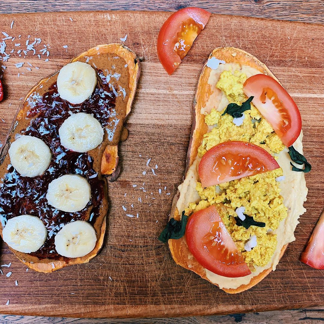 Sweet Potato Toasts