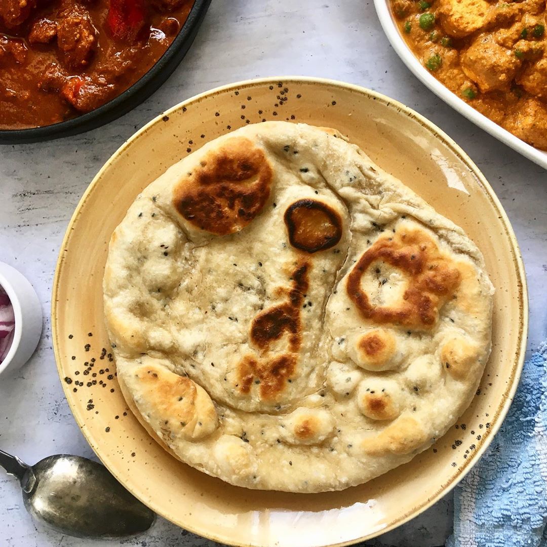 Easy Homemade Plain Naan Bread
