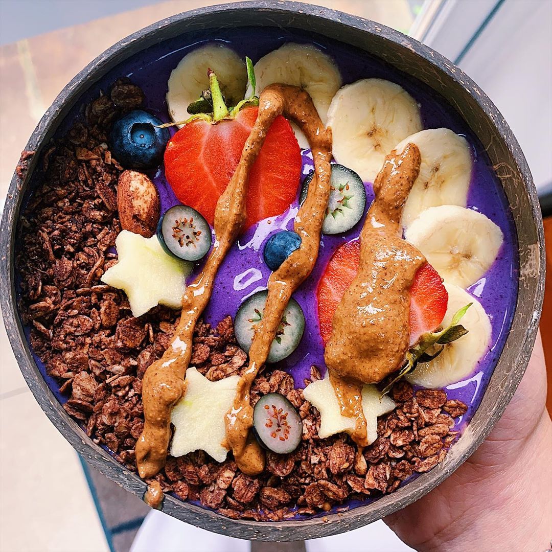 Cosmic Smoothie Bowl with Special Toppings