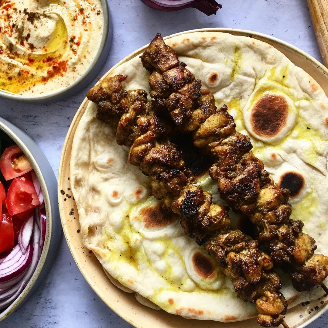 Lebanese Style Chicken Shawarma