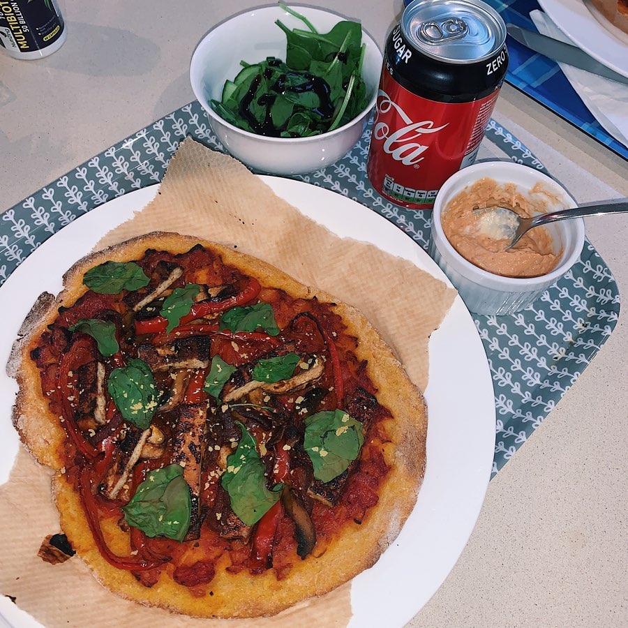 Sweet Potato Pizza