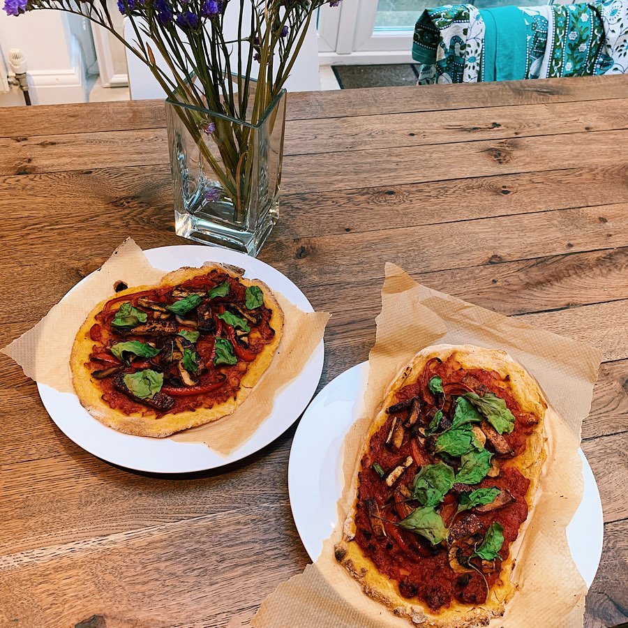 Sweet Potato Pizza