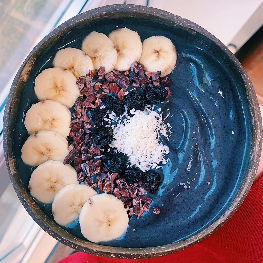 Blueberry Ice Cream Bowl