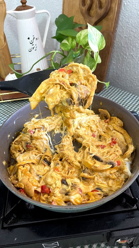 Tasty Shredded Chicken Sandwich with Veggies