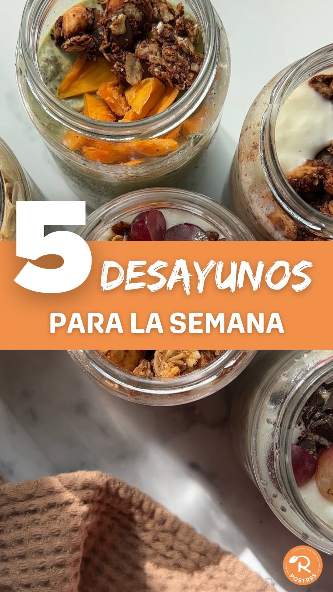 5-Minute Overnight Oats Breakfast Prep