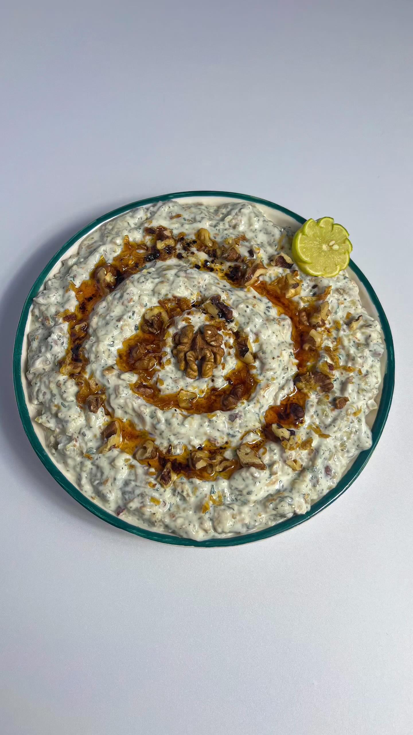 Eggplant and Yogurt Dip