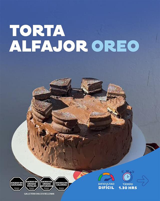 Layered Oreo Dulce De Leche Cake