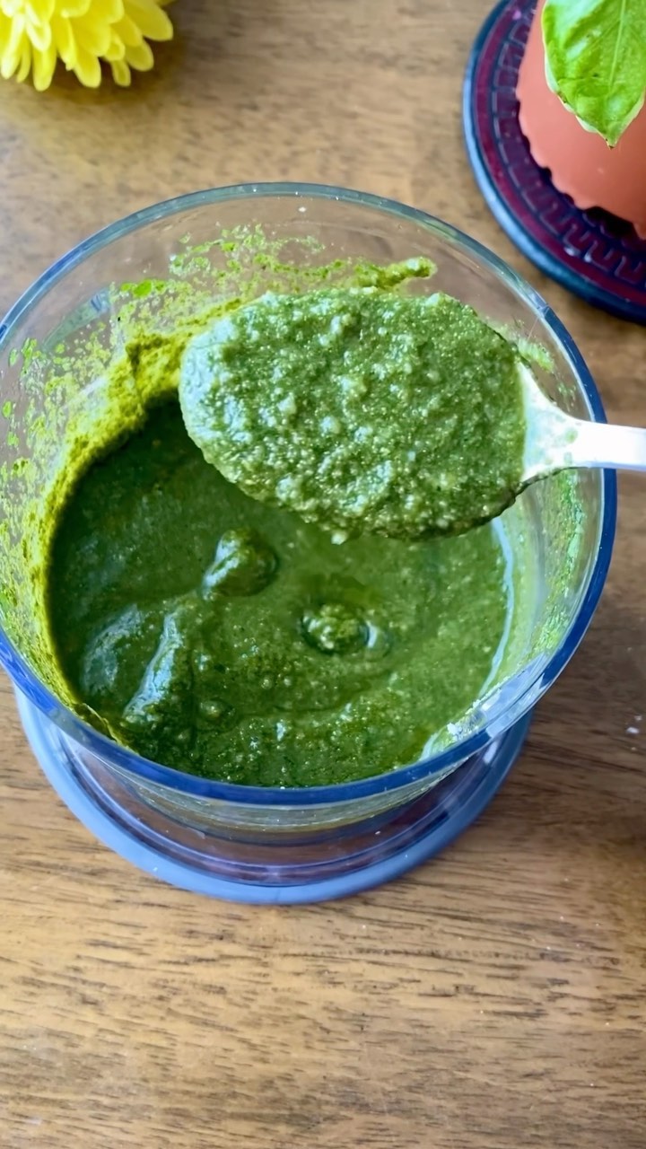 Classic Basil Pesto Pasta