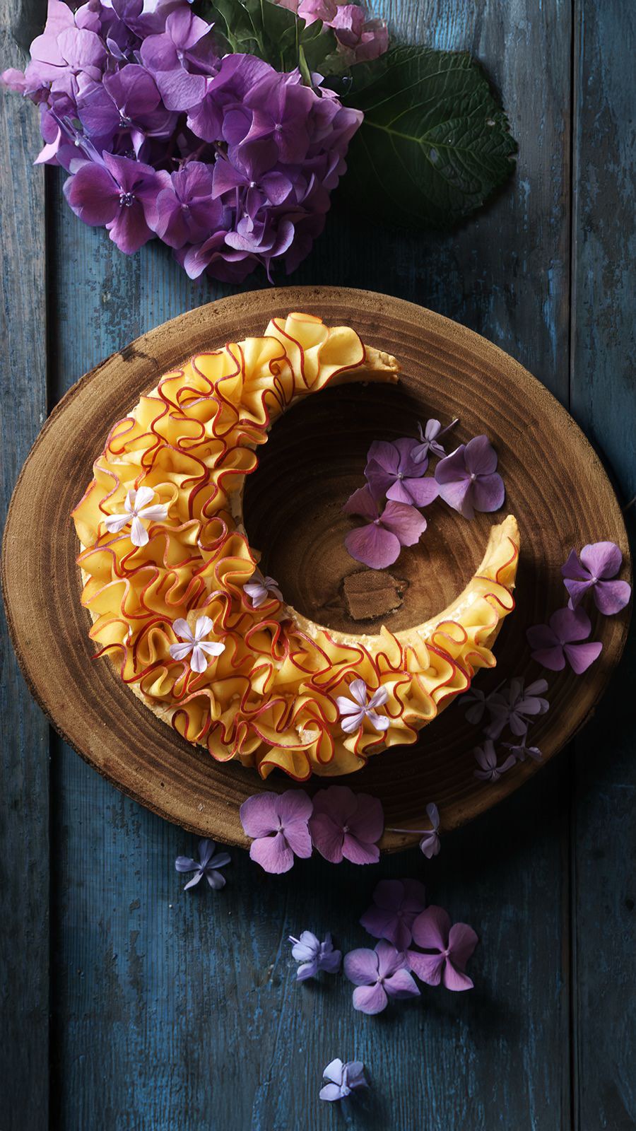 Savory Peach and Goat Cheese Tart