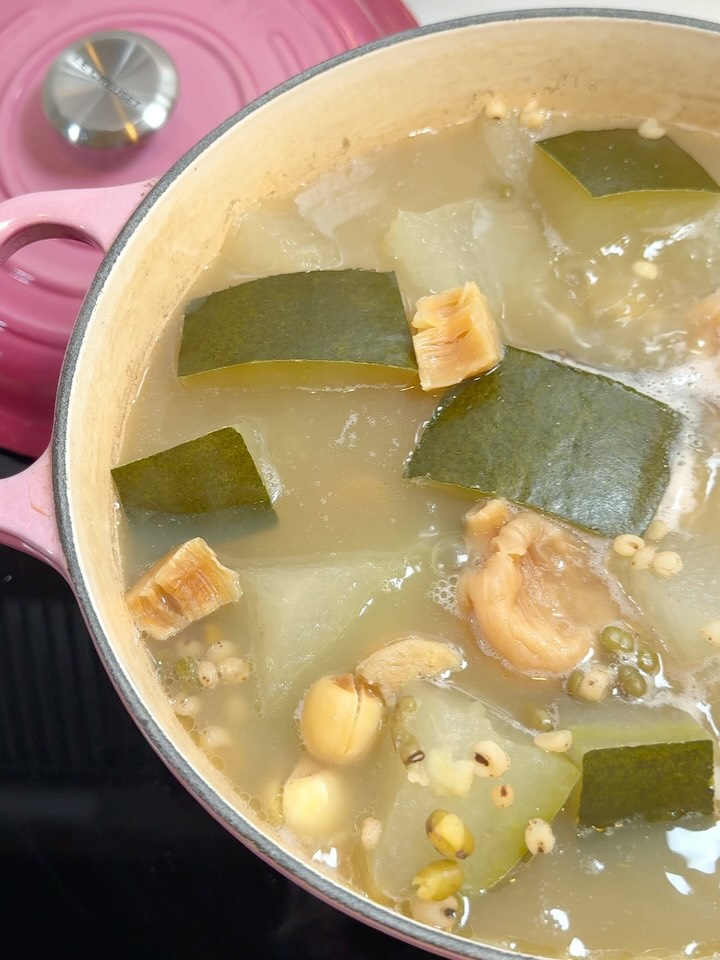 Winter Melon Mung Beans Soup