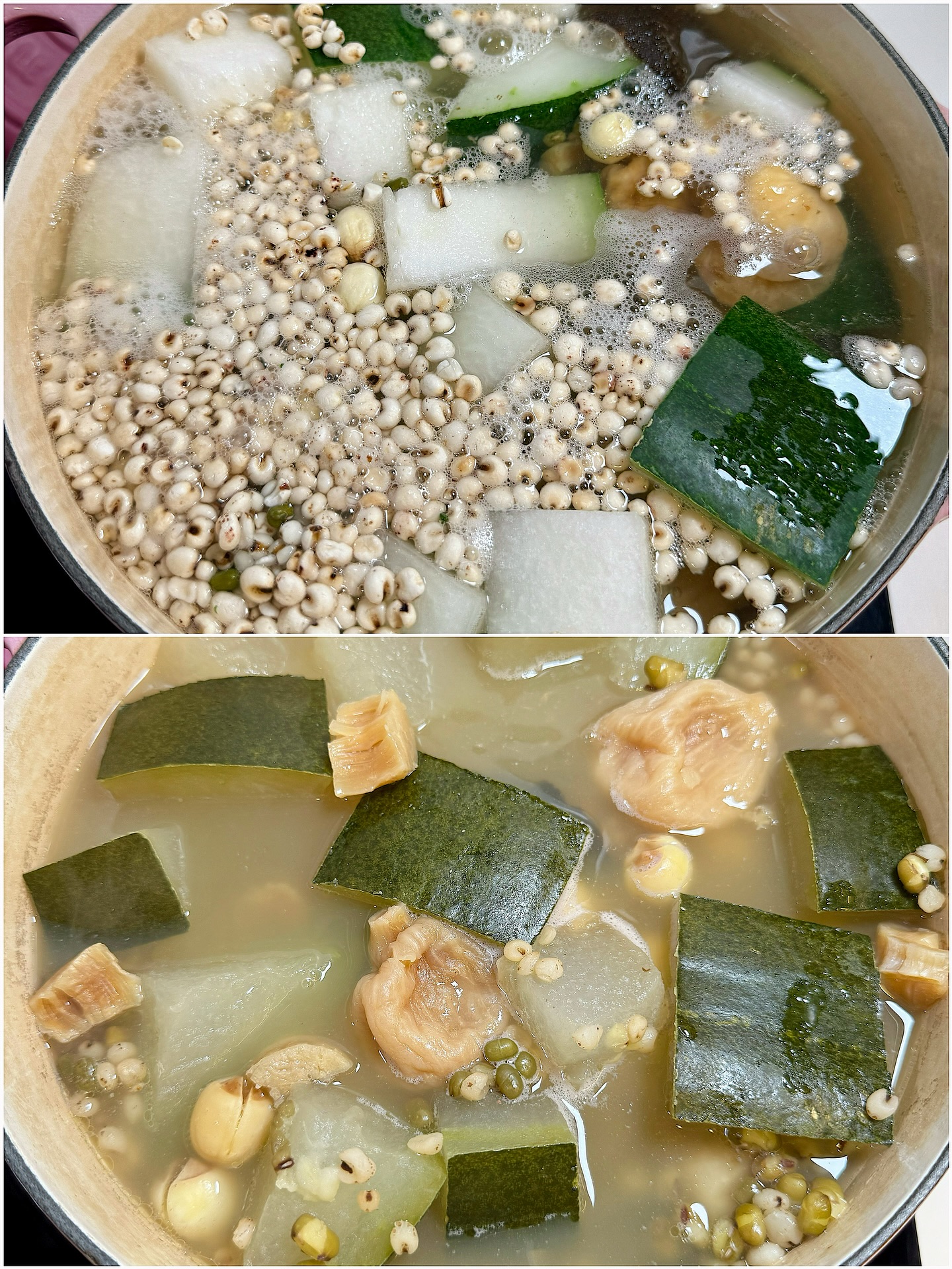 Winter Melon Mung Beans Soup