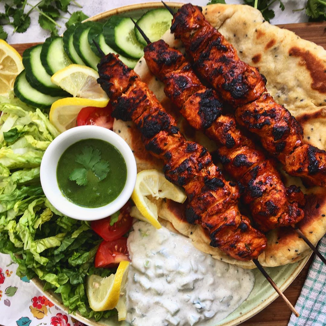Chicken Tikka Kebabs