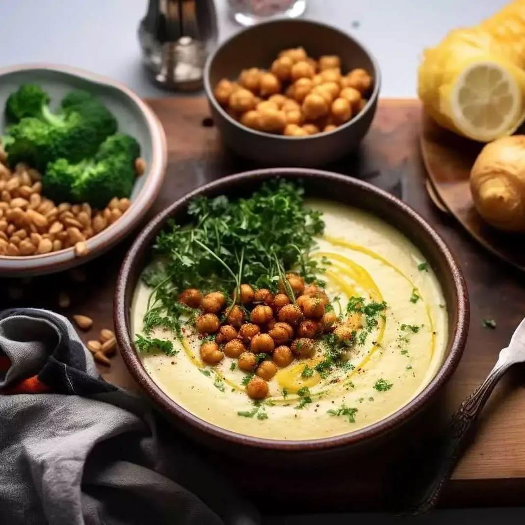 Creamy Vegan Potato Leek Soup