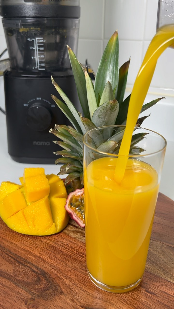Refreshing Tropical Fruit Juice