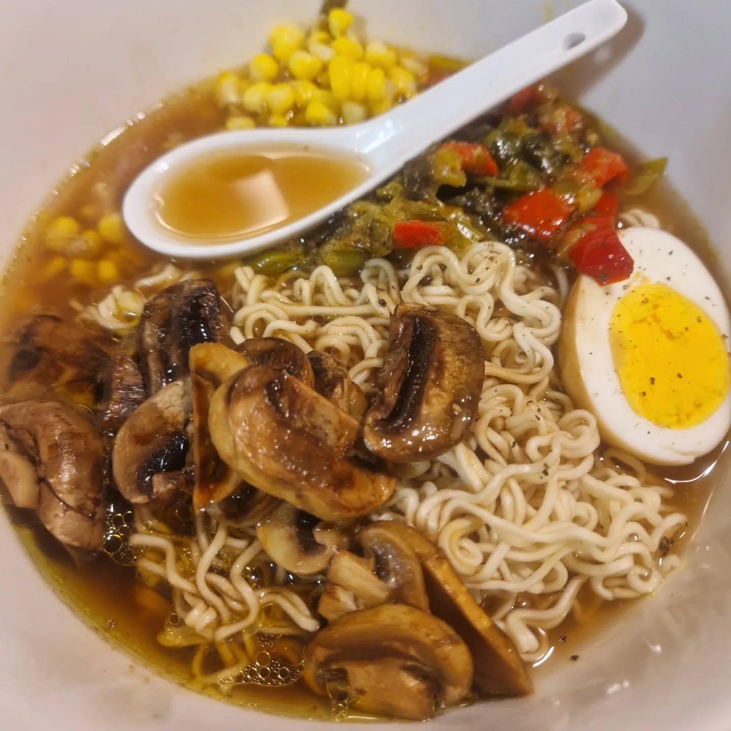 Homemade Vegetable Ramen Bowl