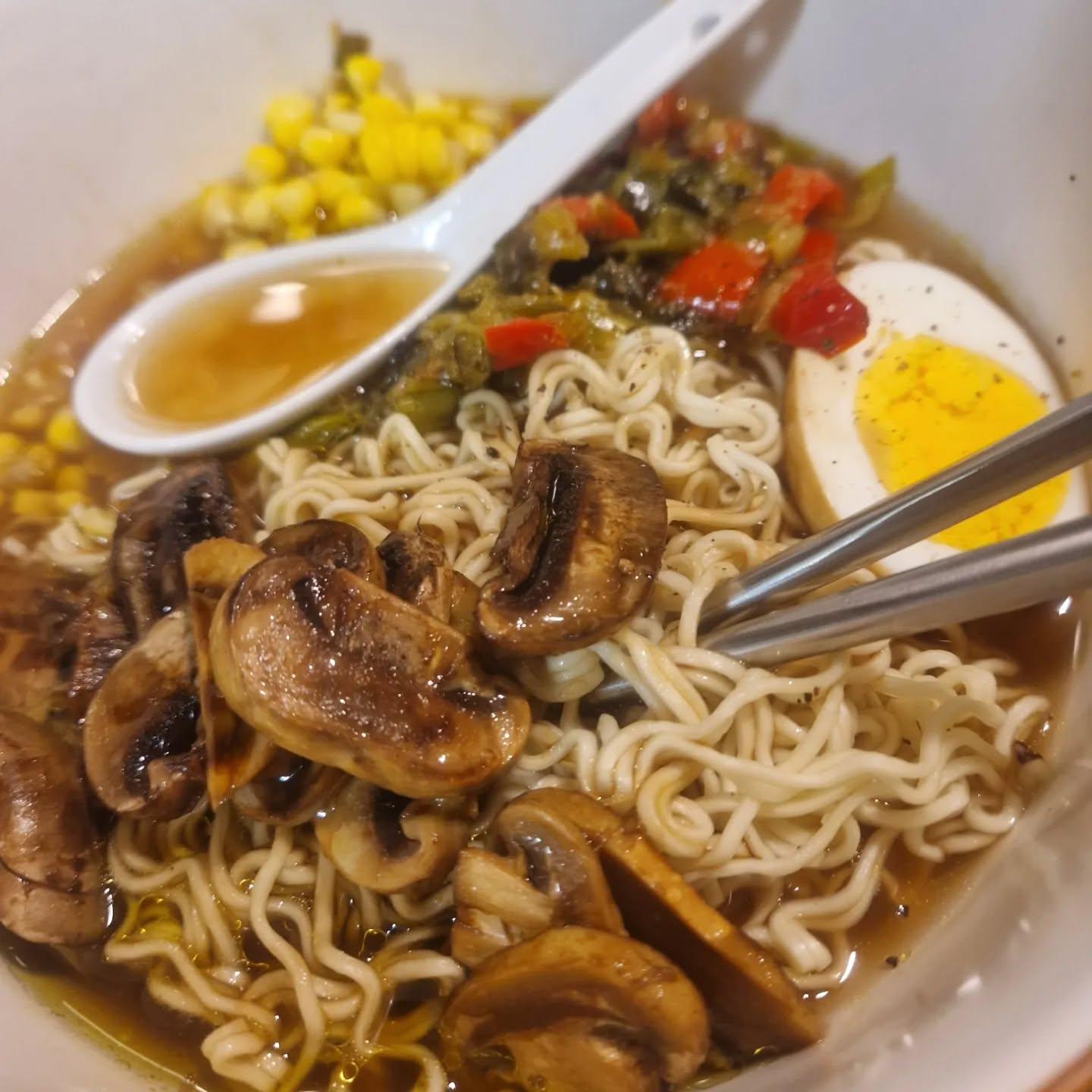 Homemade Vegetable Ramen Bowl