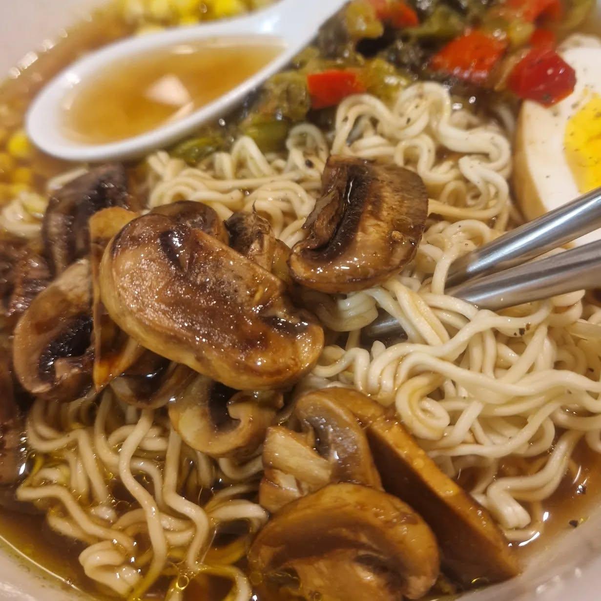 Homemade Vegetable Ramen Bowl