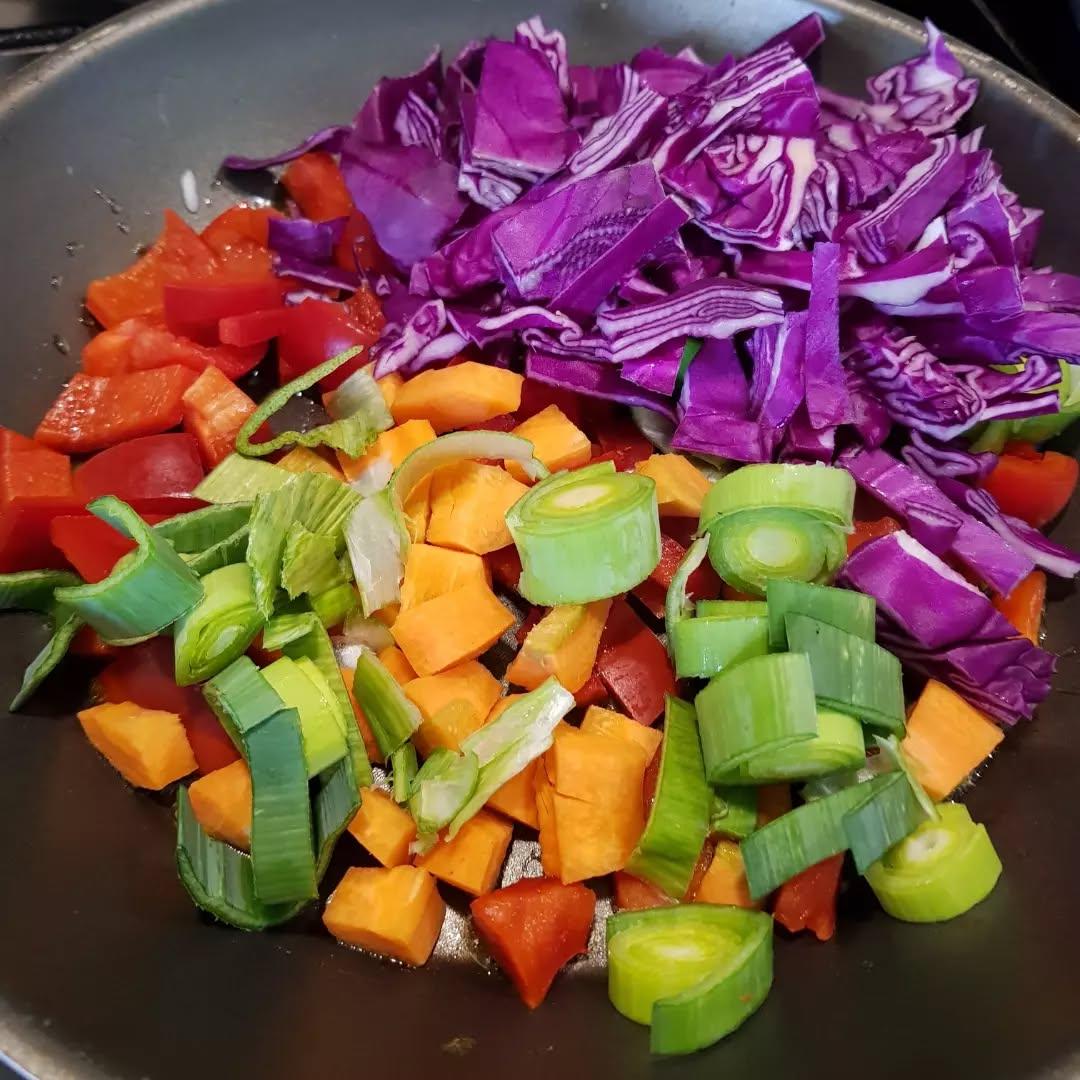 Stir-Fried Rice with Vegetables