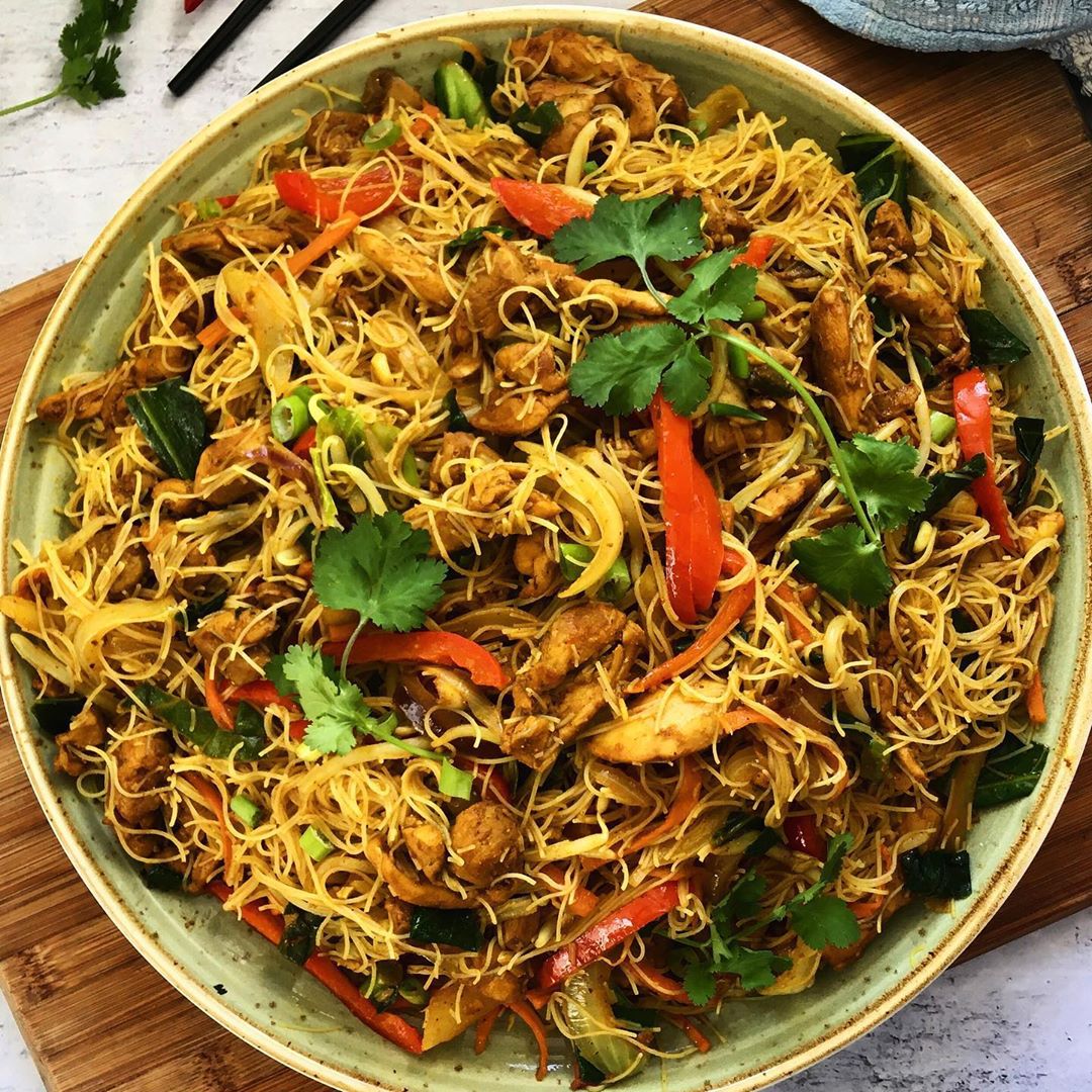 Singapore Chicken Vermicelli