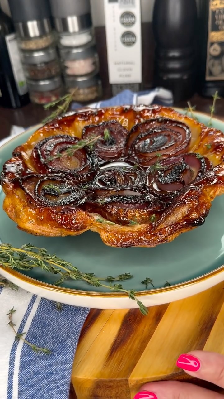Sweet Onion Tarte Tatin