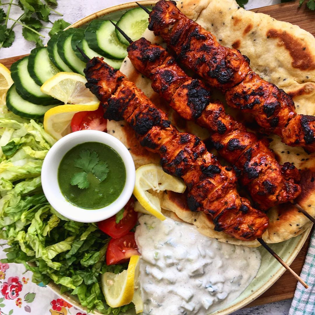 Chicken Tikka Naans